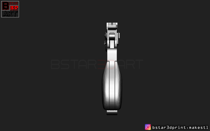 Mandalorian Blaster -  Pistol Gun - Mandalorian Star Wars  2019  3D Print 265804