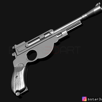 Mandalorian Blaster -  Pistol Gun - Mandalorian Star Wars  2019  - Thumbnail 11