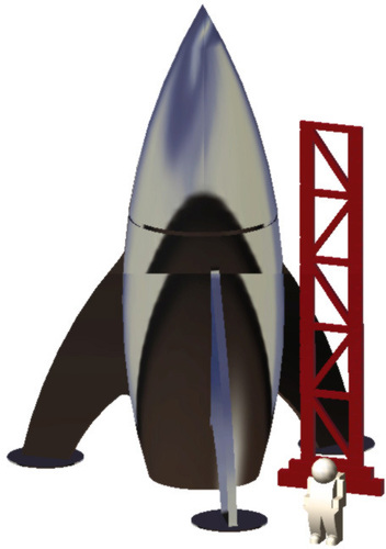 Rocket School Set 3D Print 26583