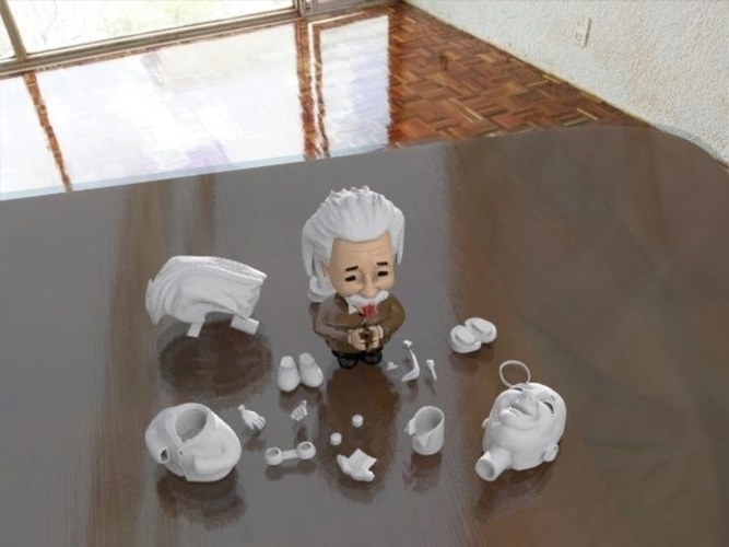 Einstein completo 3D Print 265850