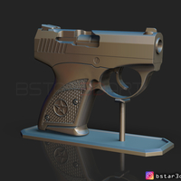 Small Bond Bullpup 9 Gun 3D print model 3D Printing 265856