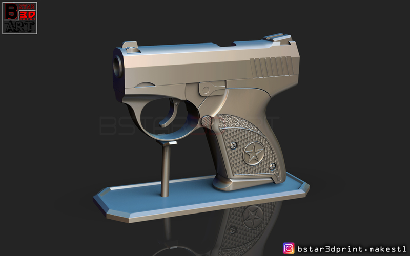 Bond Bullpup 9 Gun 3D print model 3D Print 265857