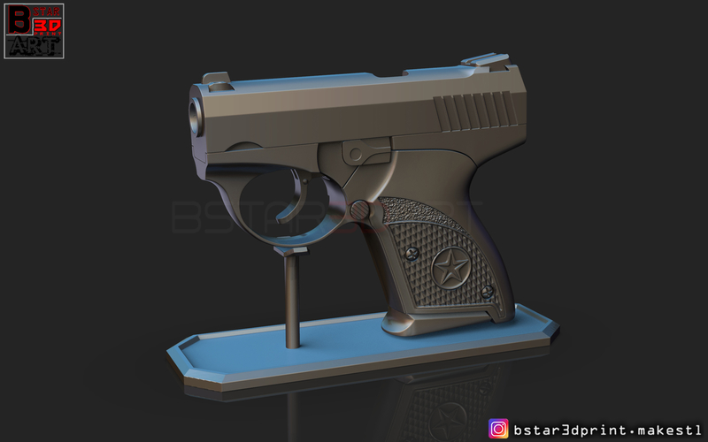 Bond Bullpup 9 Gun 3D print model 3D Print 265859