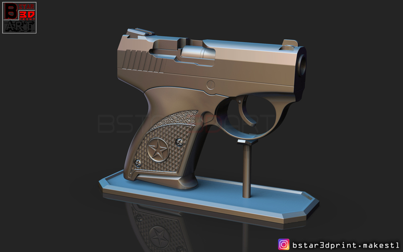 Bond Bullpup 9 Gun 3D print model 3D Print 265862