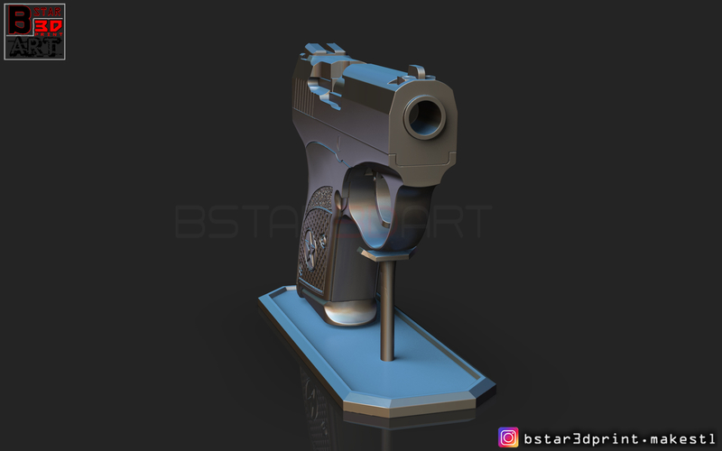 Bond Bullpup 9 Gun 3D print model 3D Print 265863
