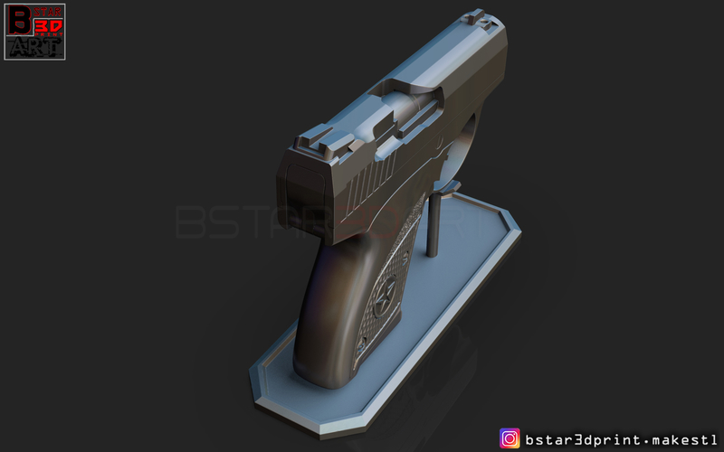 Bond Bullpup 9 Gun 3D print model 3D Print 265864