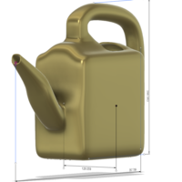 handle exclusive professional  watering can for flowers v11  - Thumbnail 1