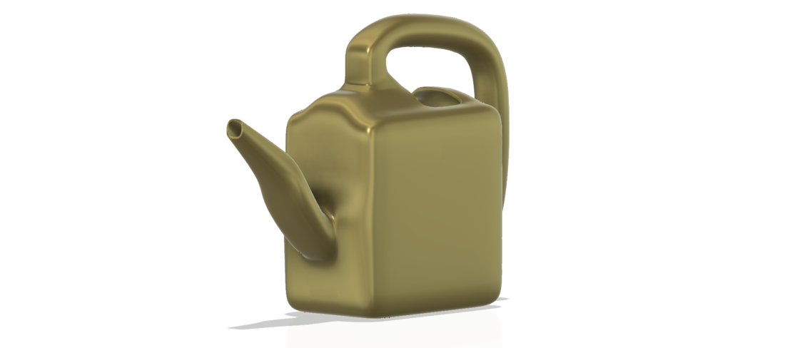 handle exclusive professional  watering can for flowers v11  3D Print 265889