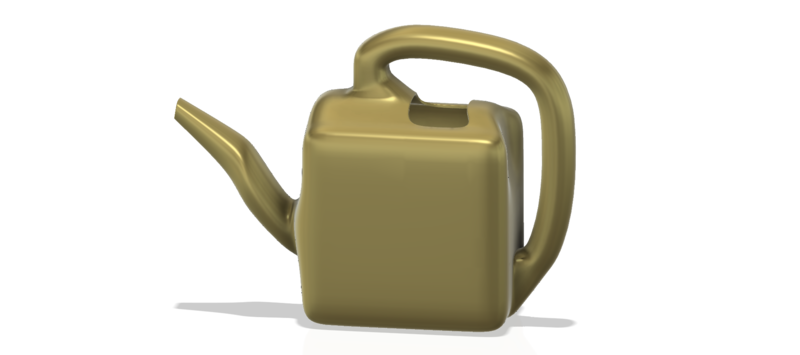 handle exclusive professional  watering can for flowers v11 