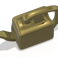 handle exclusive professional  watering can for flowers v11  - Thumbnail 9