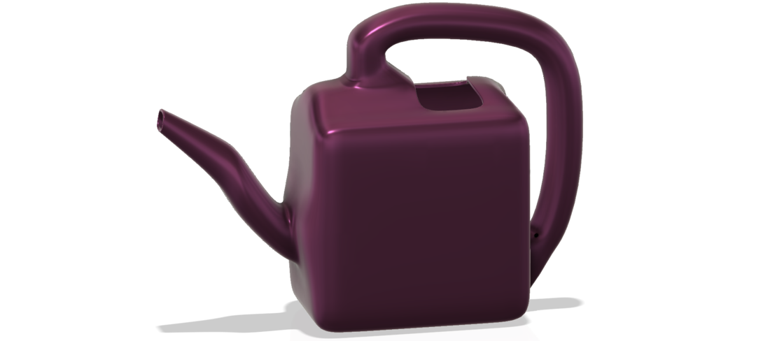handle exclusive professional  watering can for flowers v11  3D Print 265897
