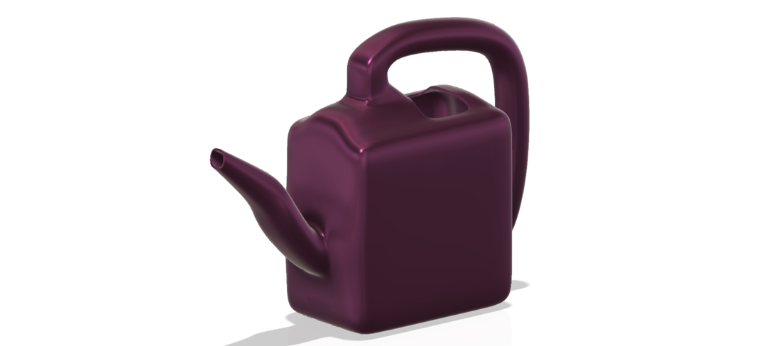 handle exclusive professional  watering can for flowers v11  3D Print 265898