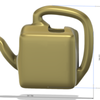 handle exclusive professional  watering can for flowers v11  - Thumbnail 16