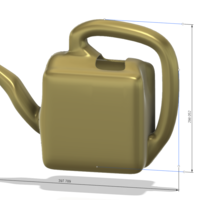 handle exclusive professional  watering can for flowers v11  - Thumbnail 17
