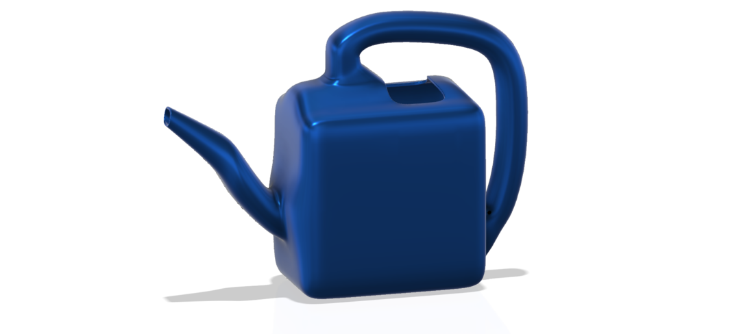 handle exclusive professional  watering can for flowers v11  3D Print 265907