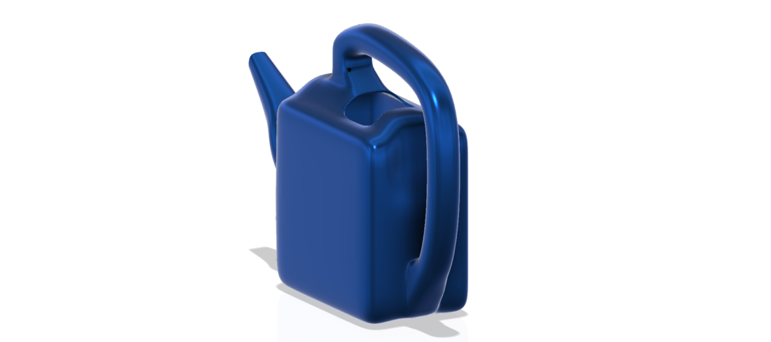 handle exclusive professional  watering can for flowers v11  3D Print 265908