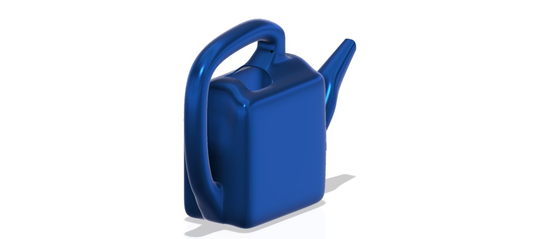 handle exclusive professional  watering can for flowers v11  3D Print 265909