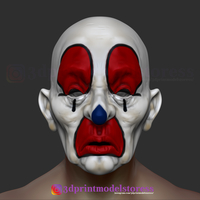 Small Joker Henchmen Dark Knight Clown Mask Costume Helmet 3D Printing 265921