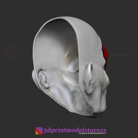 Joker Henchmen Dark Knight Clown Mask Costume Helmet - Thumbnail 7