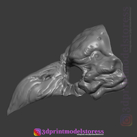 Raven Skull Mask Costume Cosplay Halloween Helmet - Thumbnail 7