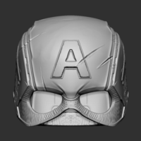 Captain America Helmet Avengers Endgame Cosplay - Thumbnail 2