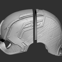 Captain America Helmet Avengers Endgame Cosplay - Thumbnail 9