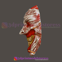 Clown Joker Death Mask Cosplay Costume Helmet - Thumbnail 3