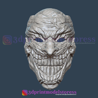 Clown Joker Death Mask Cosplay Costume Helmet - Thumbnail 6