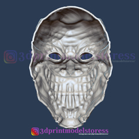 Clown Joker Death Mask Cosplay Costume Helmet - Thumbnail 8