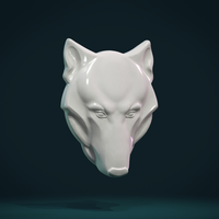 Wolf head relief - Thumbnail 4