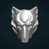 Wolf head relief - Thumbnail 5