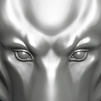 Wolf head relief - Thumbnail 10