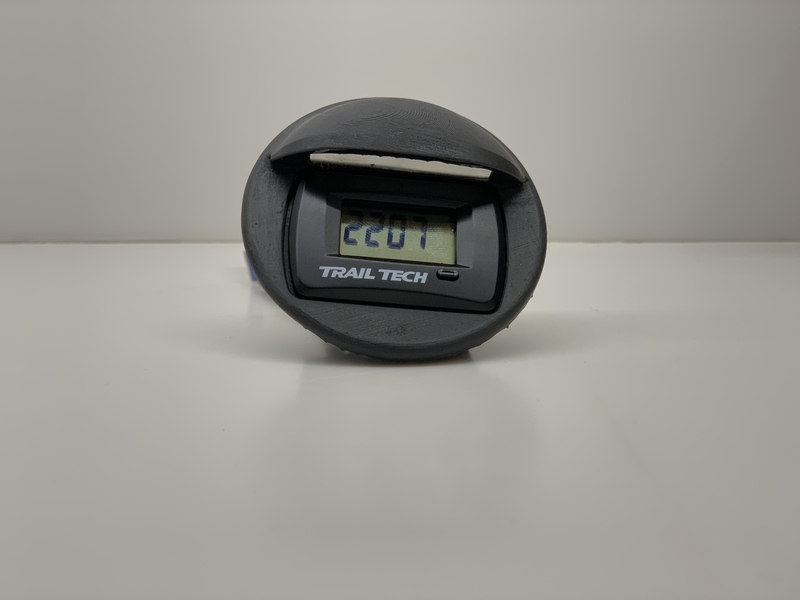 Bullet Headlight Trail Tech Digital Gauge V2 with Light Affect 