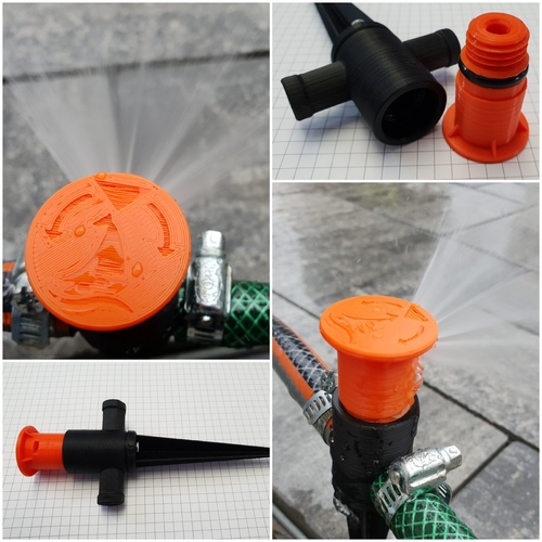  Garden Irrigation Spray System / Garten Bewässerung System  3D Print 266121