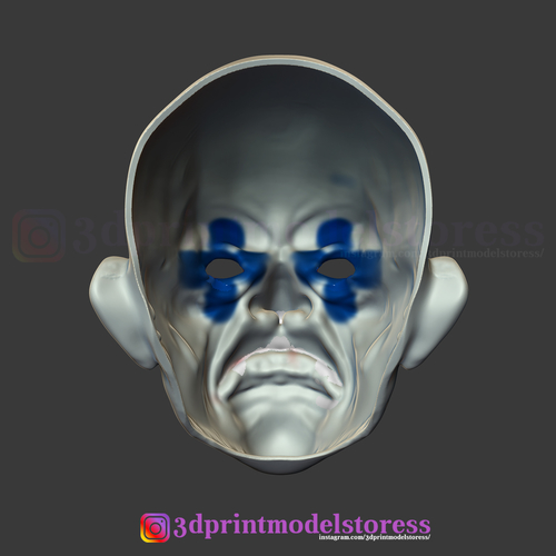 Henchmen Dark Knight Clown Joker Mask Costume Helmet  3D Print 266134