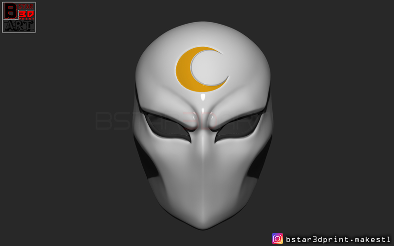 Moon Knight Mask - Marvel Comic helmet 3D print model 3D Print 266161