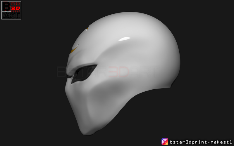 Moon Knight Mask - Marvel Comic helmet 3D print model 3D Print 266163