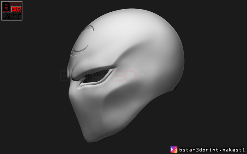 Moon Knight Mask - Marvel Comic helmet 3D print model 3D Print 266173
