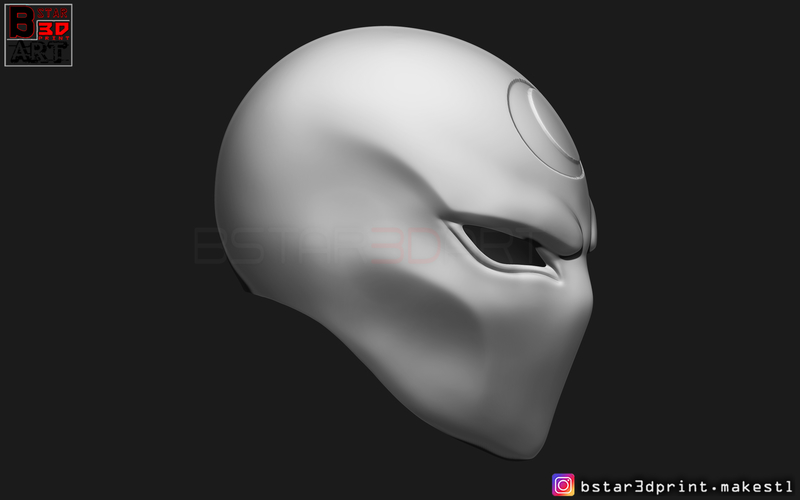 Moon Knight Mask - Marvel Comic helmet 3D print model 3D Print 266174