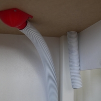 Adapter 80mm Fan to 40mm pipe - Thumbnail 1