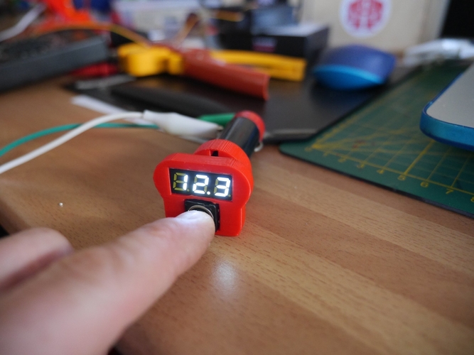 Car Battery Tester  3D Print 266217
