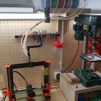 6 Spool Filament Dry Box Storage System with Bowden Tubes - Thumbnail 1