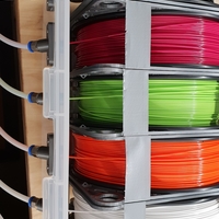 6 Spool Filament Dry Box Storage System with Bowden Tubes - Thumbnail 4