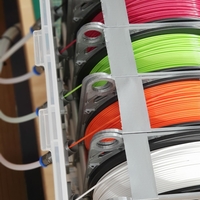 6 Spool Filament Dry Box Storage System with Bowden Tubes - Thumbnail 5