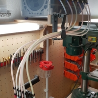 6 Spool Filament Dry Box Storage System with Bowden Tubes - Thumbnail 7
