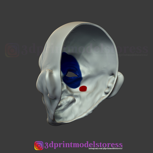 Henchmen Dark Knight Clown Joker Mask Costume Helmet 3D Print 266305