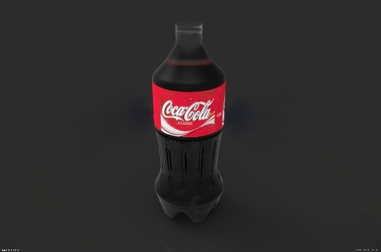Cola bottle design 3D Print 266320