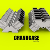 Small Crankcase | Car Engine Component 3D Printing 266340