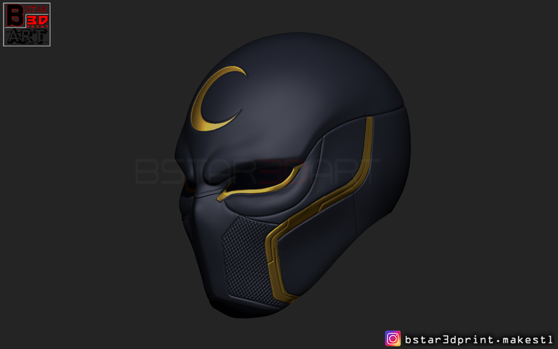 Moon Knight V.3 HQ Resin Helmet