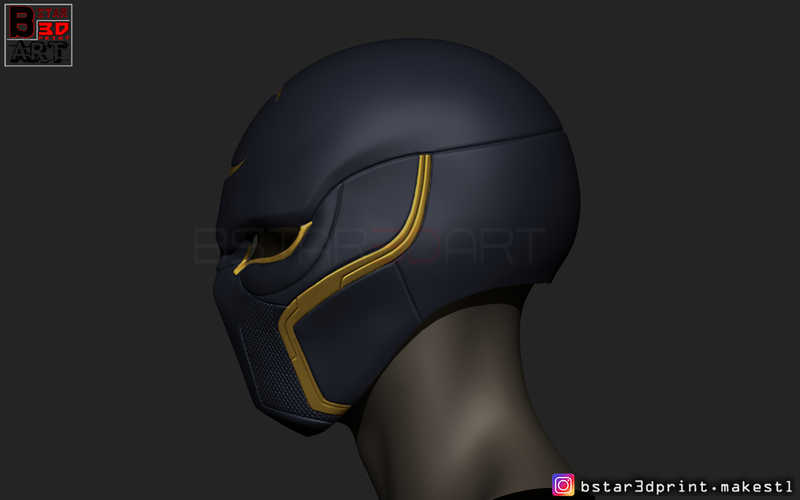 The Moon Knight Helmet - Marvel Mask High quality 3D print model 3D Print 266352